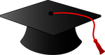 graduation cap with tassel