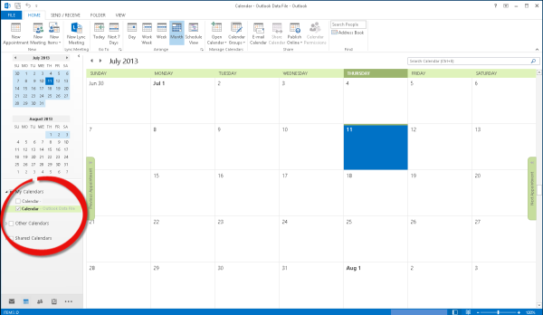 Deltek Kona, Kona, Calendar Integration