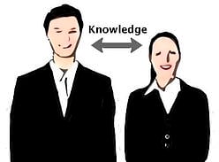 Knowledge Sharing Graphic