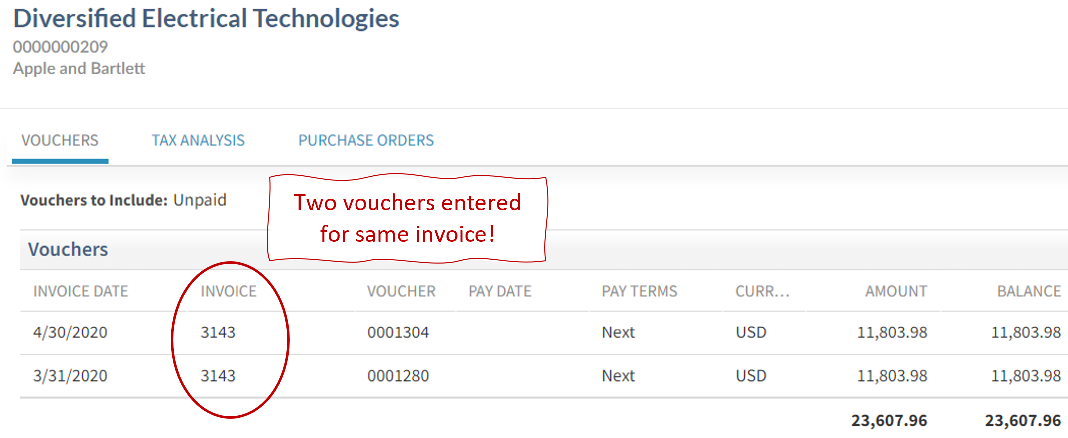 Deltek Vantagepoint AP Voucher Tips 