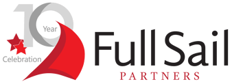 Full Sail Partners 10 Year Anniversary Logo