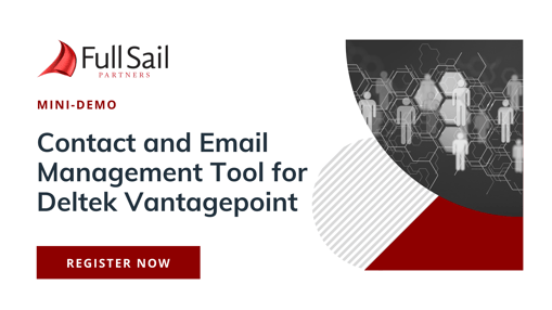 Mini-Demo: Contact and Email Management Tool for Deltek Vantagepoint